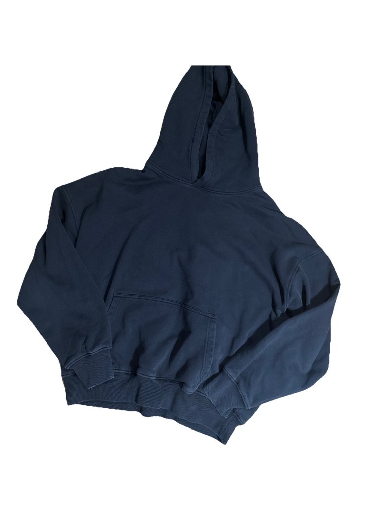 Hours Black Drop Shoulder Hoodie Size Xl Mens Heavy Weight Hooded Sweatshirt X